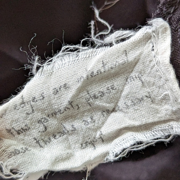 Free People Verona Black Mini Raw Hem Dress S Boho Lace Cottagecore Favorite - Picture 7 of 16